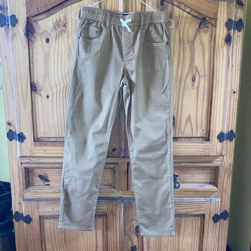 Boys Gap Stretch Slim khaki pants size XXL Husky - NWOT